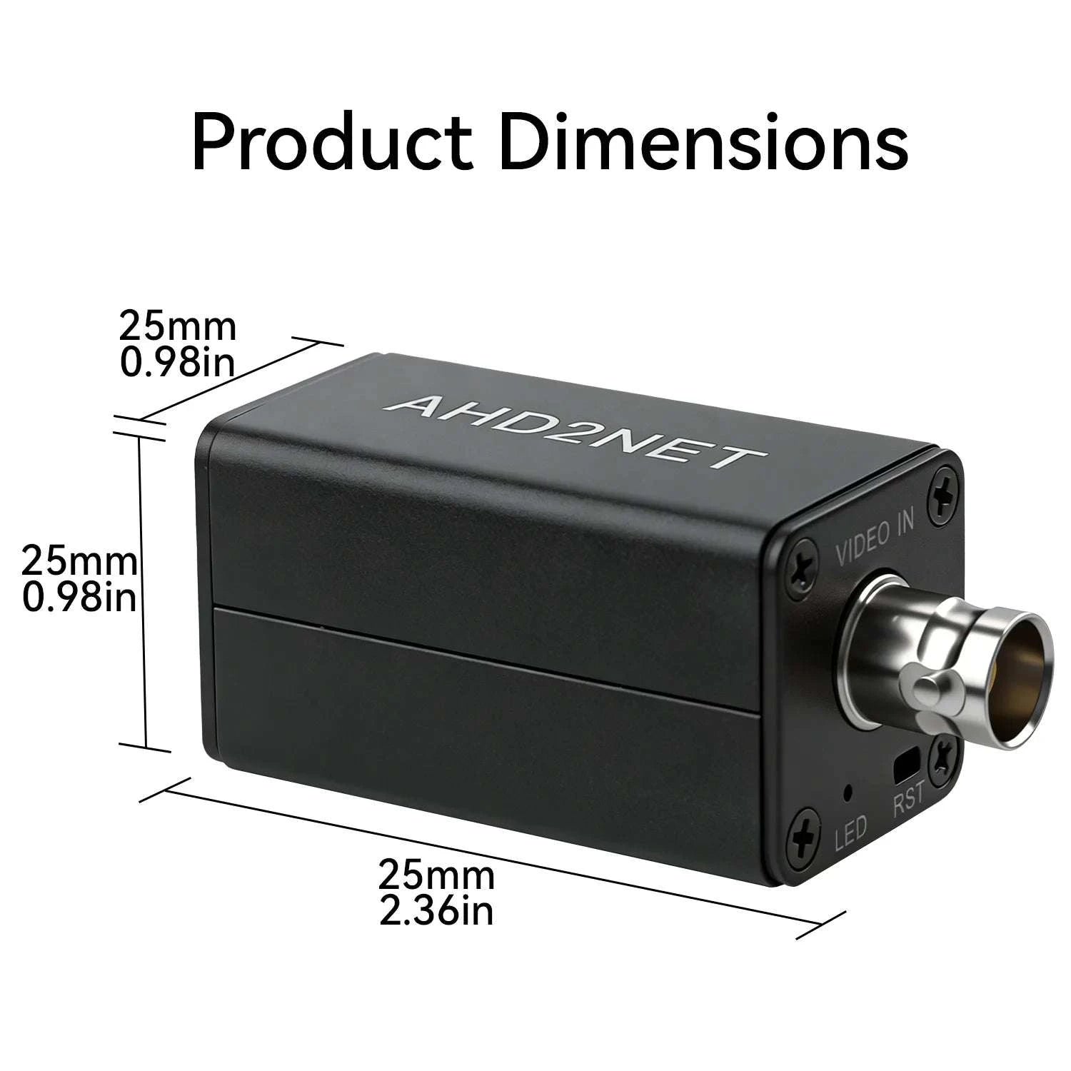 Analog to IP Camera Converter 1080P ONVIF PoE Video Encoder-AHD TO IPC CONVERTER