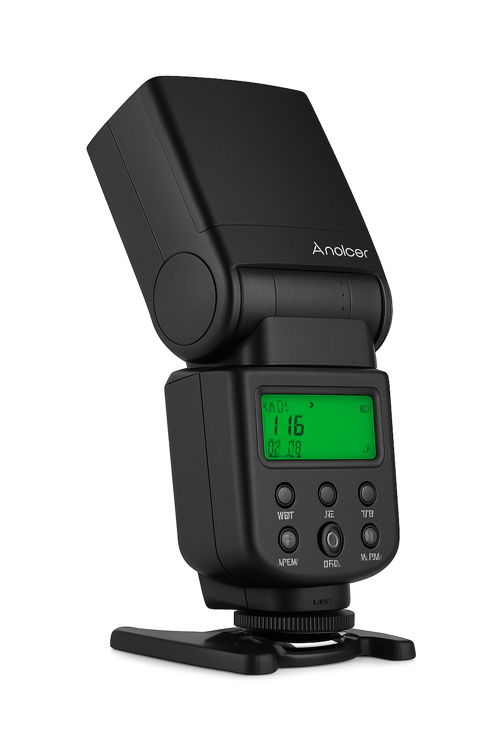 Flash Speedlite Andoer GN40 com Luz LED de Preenchimento Ajustável