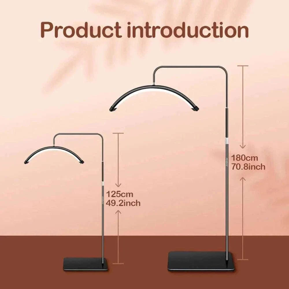 Andoer HD-M6X Half-Moon Floor LED Video Light 36W-