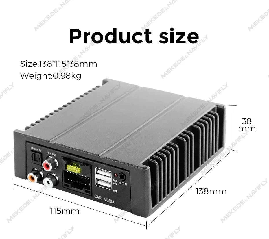 Android Car DSP Audio Processor Amplifier 4x80W-Default Title
