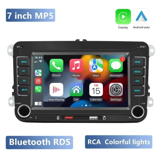 Android Car Radio CarPlay for VW Vehicles 7" Multimedia System-Base 2-32G / france