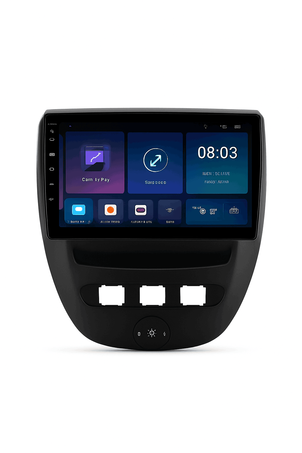 Android CarPlay Radio 10.1" for Peugeot 107 Aygo C1 2005–2014-8-128 DVR 4G 2K / China Mainland