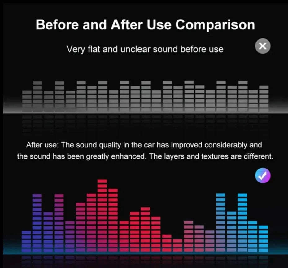Android Radio DSP Audio Processor 4*80W Amplify Automotive Sound Modules Electronics Stereo Amplifer APP Automobiles Car Parts-Default Title