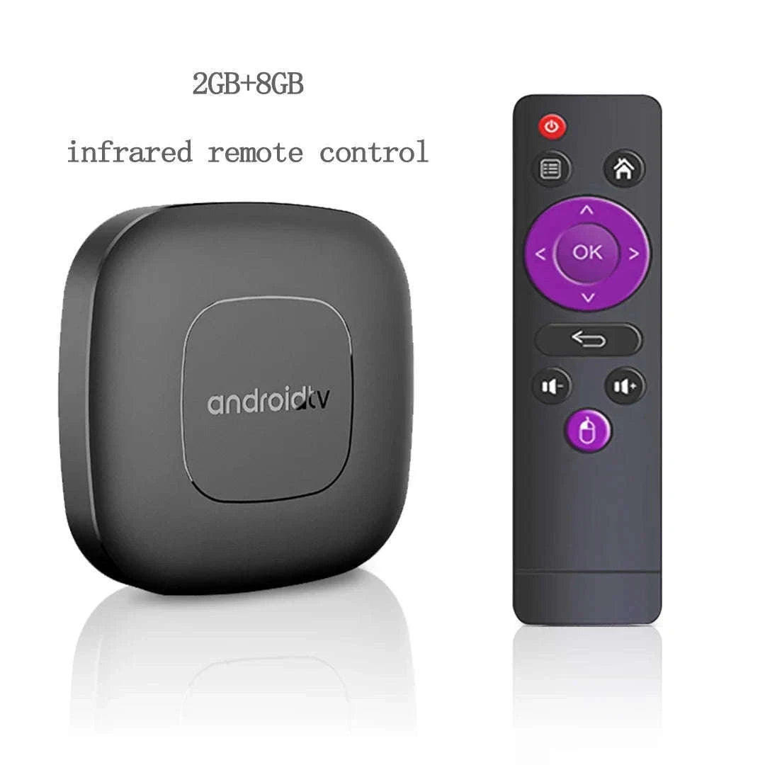 Android TV Box T1 4K HDR10+ Streaming Media Player-T1 2G16G IR Remote