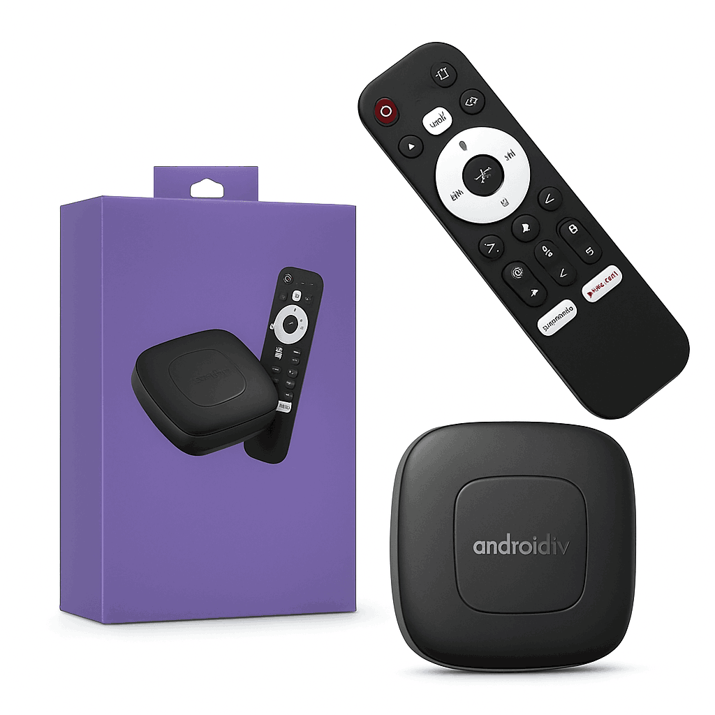 Android TV Box T1 4K HDR10+ Streaming Media Player-T1 2G16G IR Remote