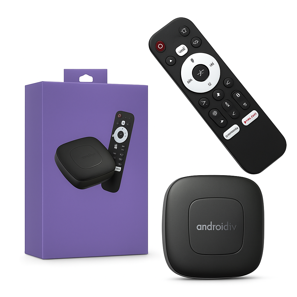 Android TV Box T1 4K HDR10+ Streaming Media Player