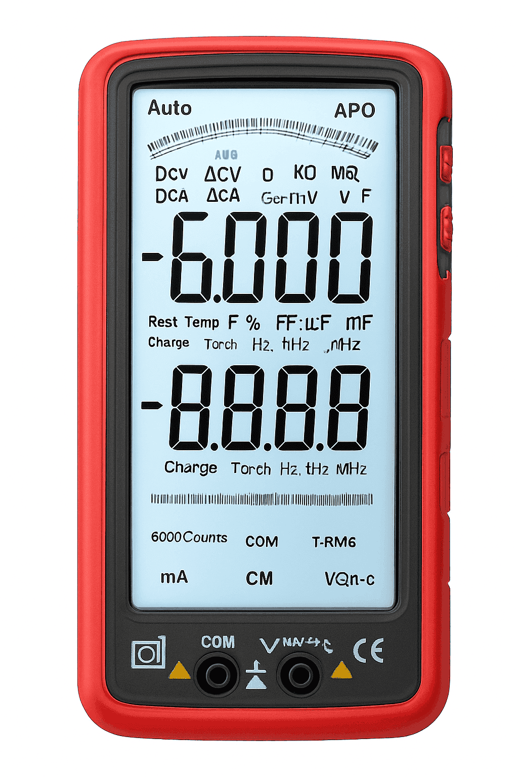ANENG 681 Rechargeable True RMS Digital Multimeter-681 Black Pro