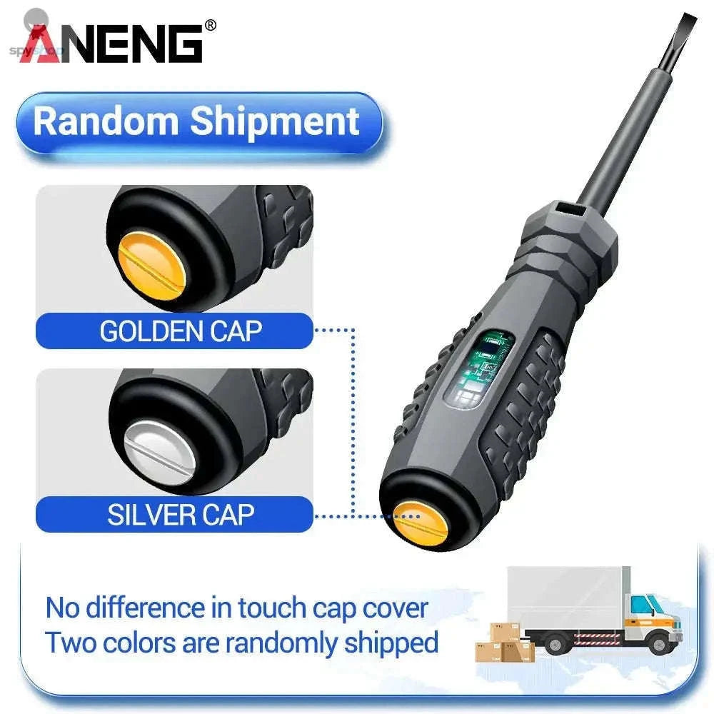 ANENG B05 Electrician Tester Pen with LED and Bits-B05 cross