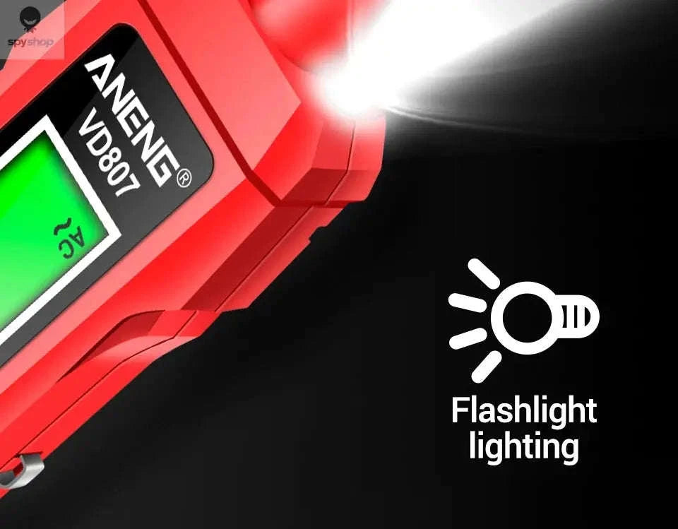 ANENG VD807 Smart Voltage Tester Pen-VD807 red