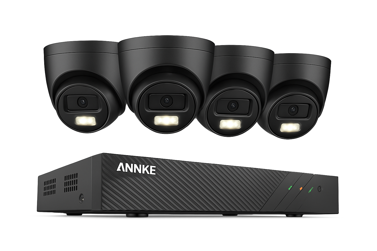 نظام كاميرات أمان PoE ANNKE بدقة 3K و5 ميجابكسل مع مسجل فيديو 8 قنوات