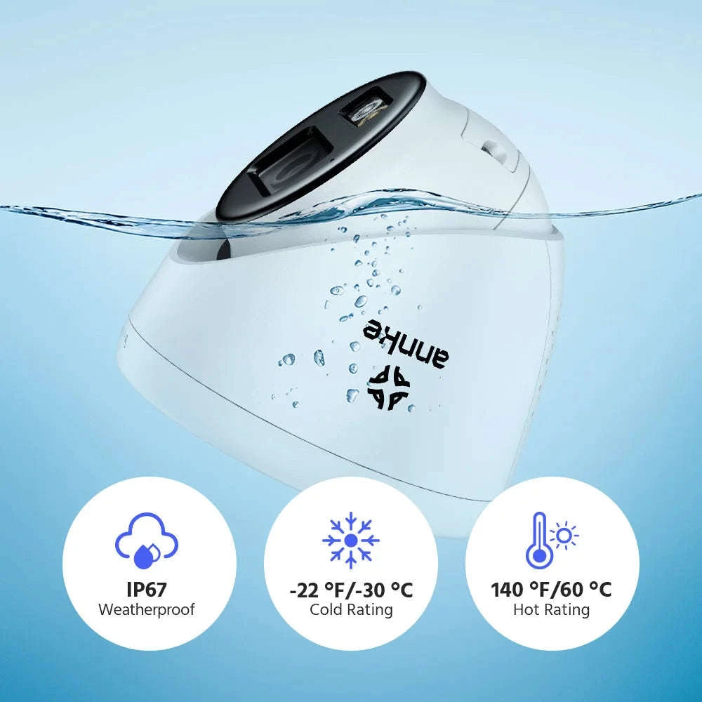 ANNKE 3K IR Outdoor IP Security Camera with Two-Way Audio-United Kingdom