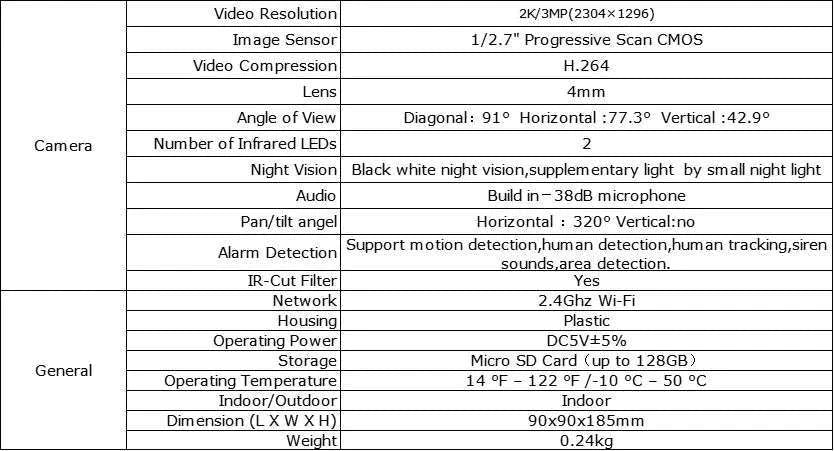 ANNKE 3MP WiFi Battery Outdoor Security Camera with Two-Way Audio-spain