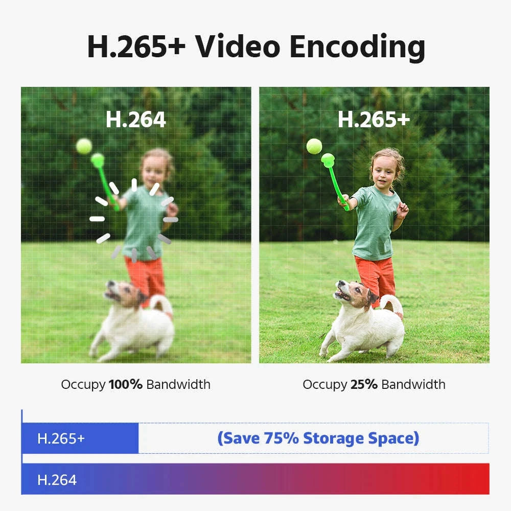 ANNKE 4K 8MP PoE Dual Lens 180° Outdoor Surveillance Camera-United Kingdom