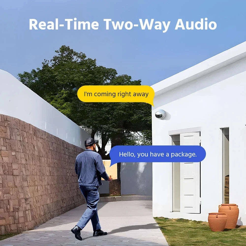 ANNKE 4K Outdoor Dual-Lens Security Camera System, 180° View-8pcs With NVR / CZECH REPUBLIC / 1T