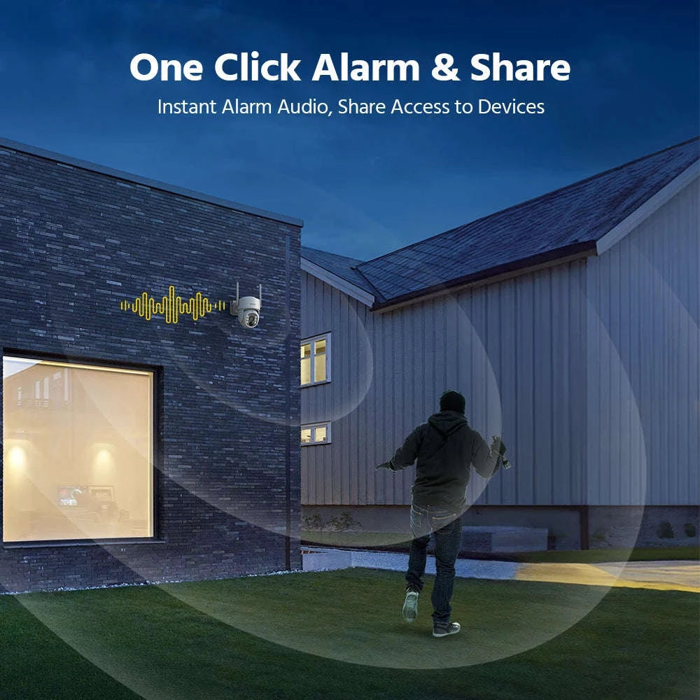 ANNKE 4MP Solar Wireless Security Camera with Color Night Vision-CZECH REPUBLIC