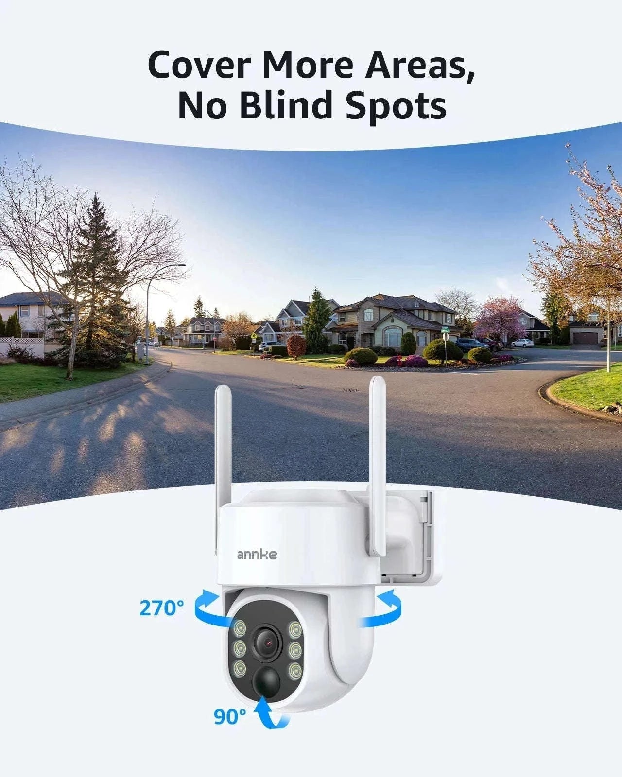ANNKE 4MP Wireless CCTV Security System with 7" Monitor-spain