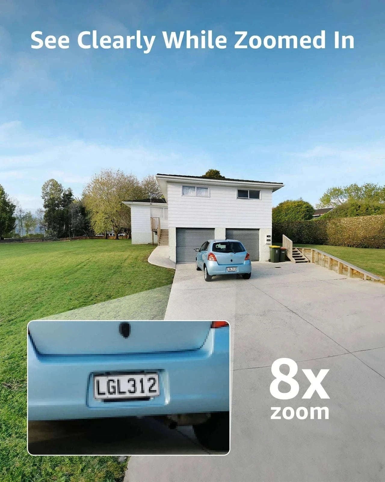 ANNKE 4MP Wireless CCTV Security System with 7" Monitor-spain