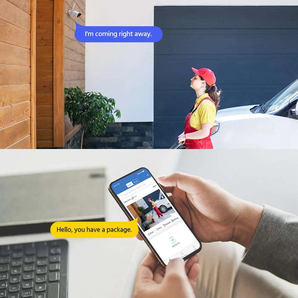 ANNKE 5MP Wireless NVR CCTV System with 7" Touch Monitor-CZECH REPUBLIC