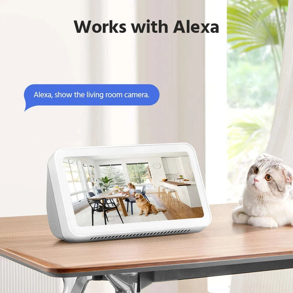 ANNKE 5MP Wireless Security Camera Kit with 12-inch Monitor-With 6pcs cam / CZECH REPUBLIC