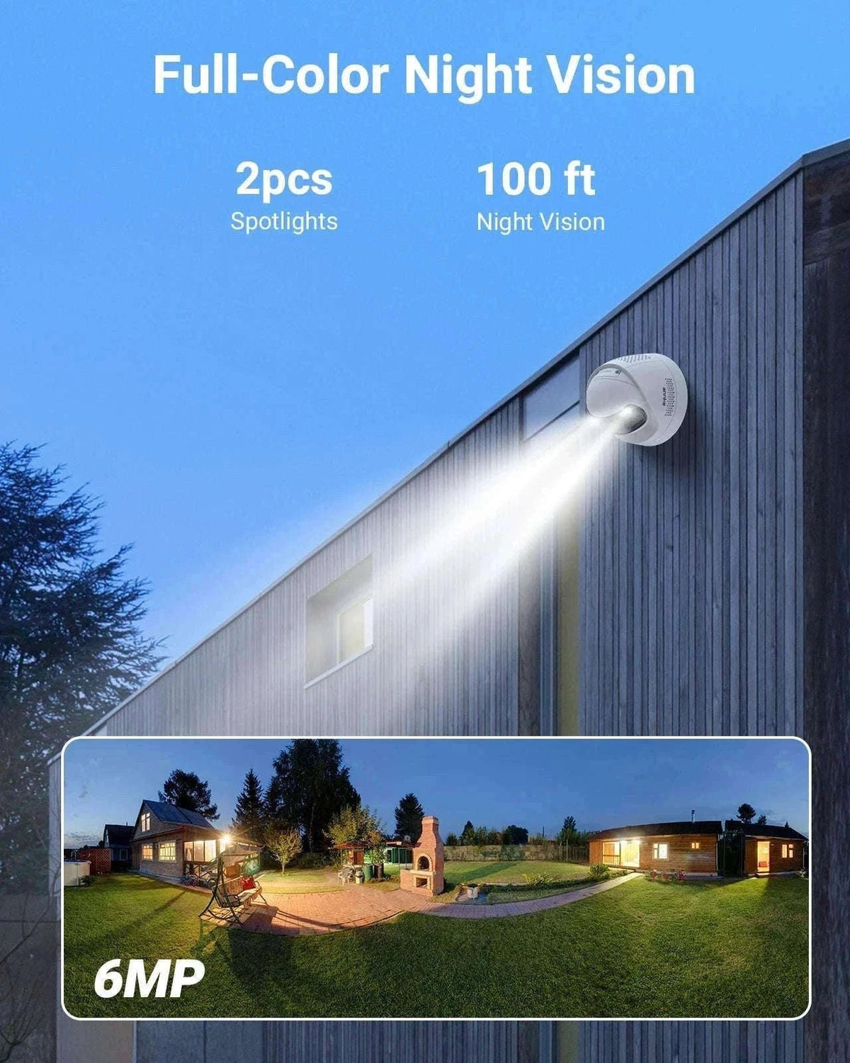 ANNKE 6MP Dual Lens 180° Wide View Outdoor Security Camera-6MP Camera I51DX / CZECH REPUBLIC