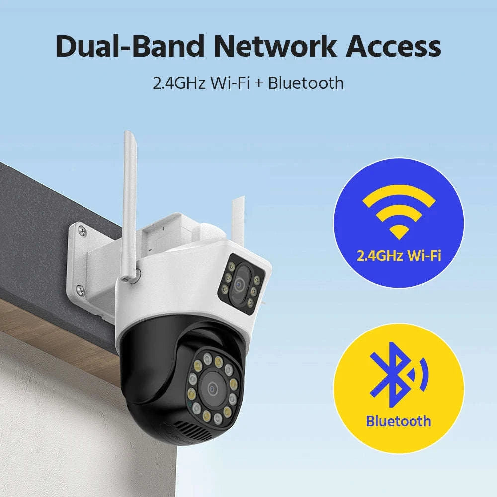 ANNKE 6MP Dual Lens WiFi Outdoor Security Camera with Night Vision-Australia