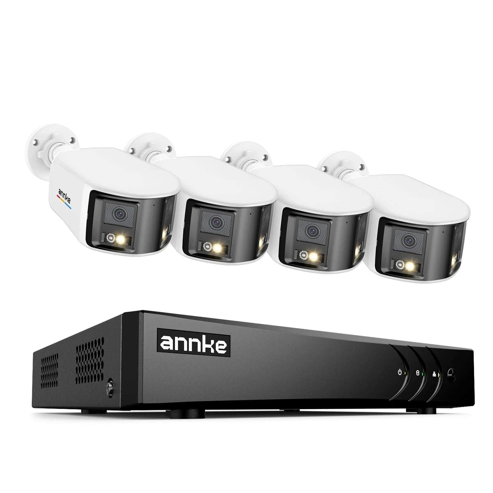 ANNKE 8CH 3K Dual-Lens Wired Security Camera System, 8 Cameras-1T / United States