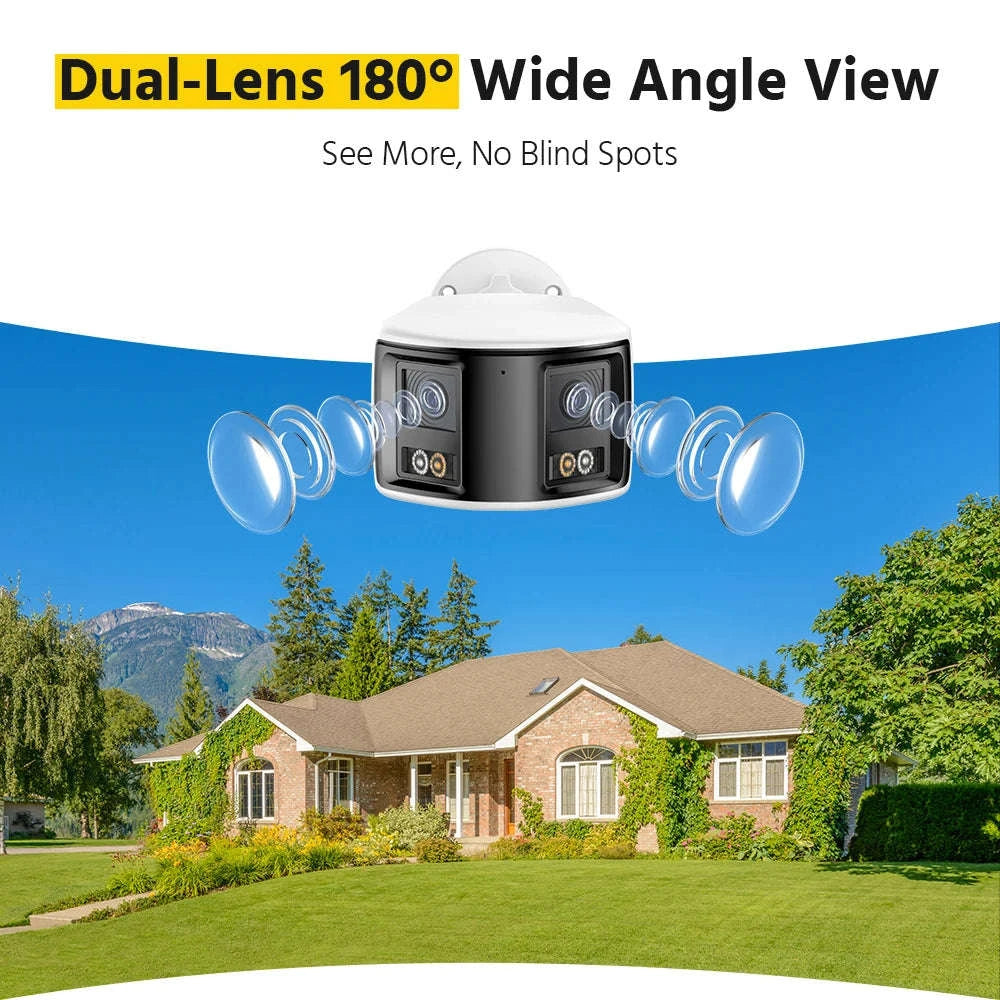 ANNKE 8MP Dual Lens 180° Outdoor PoE Security Camera-I91DW / CZECH REPUBLIC
