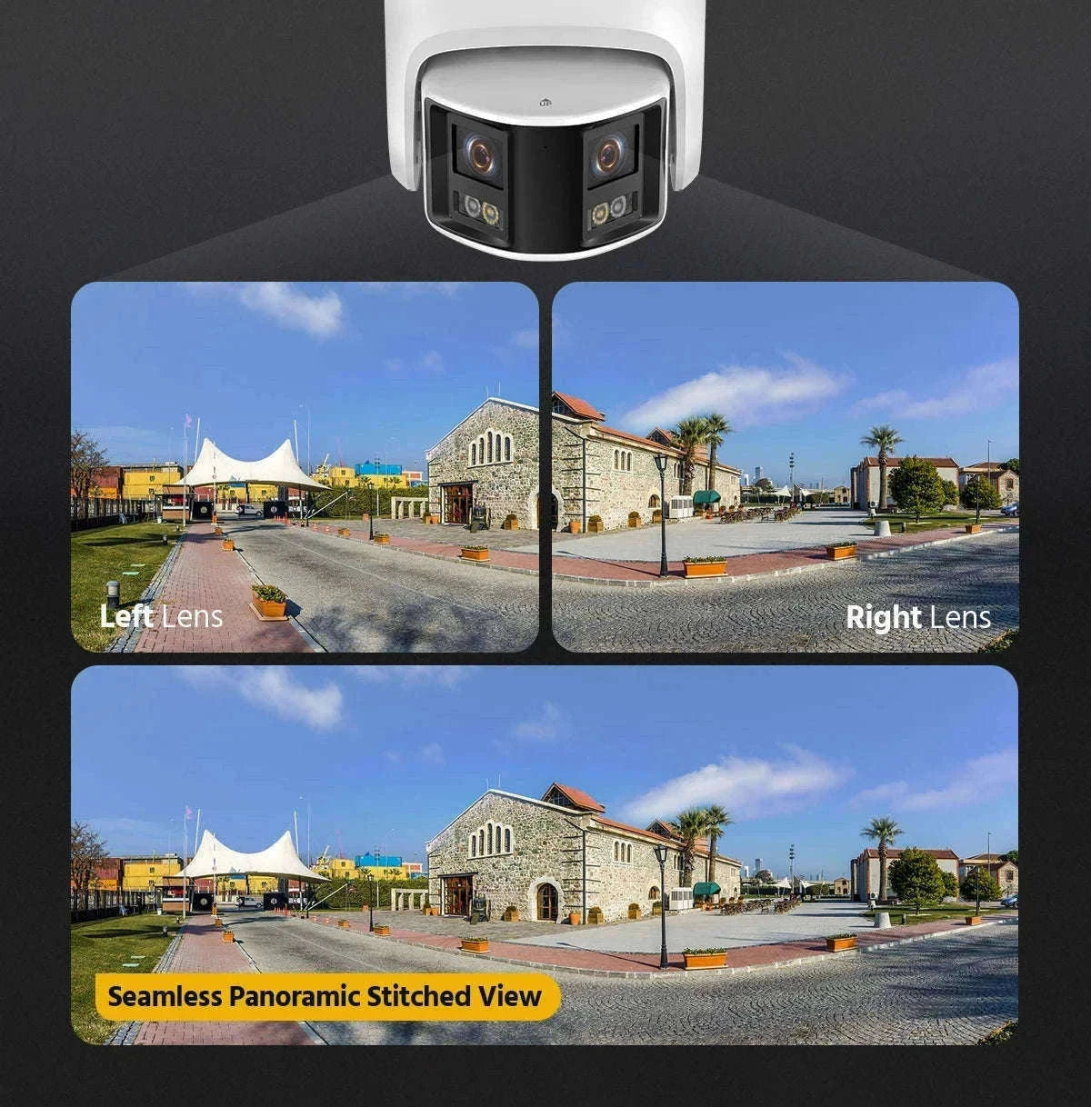ANNKE 8MP Dual Lens 180° Panoramic PoE Security Camera-I91DX / spain
