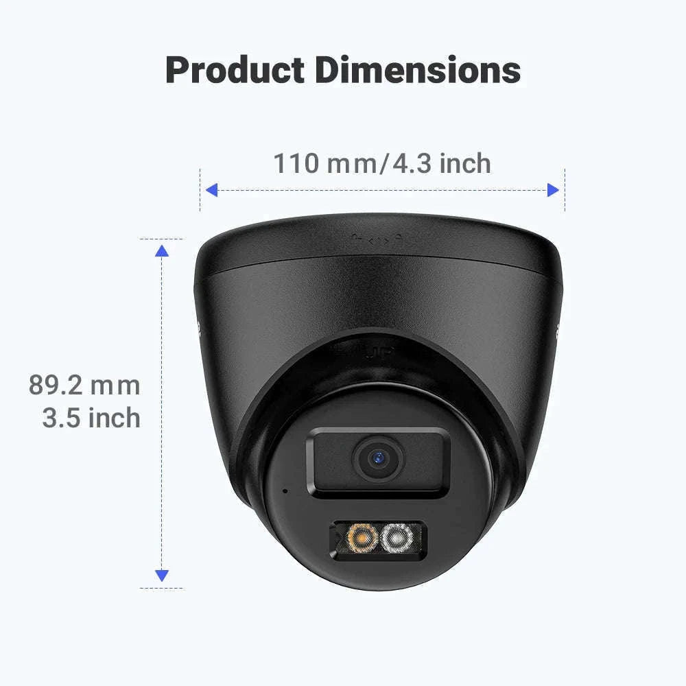 ANNKE AC500 3K Outdoor PoE Security Camera with Human Detection-Type 2 / United States