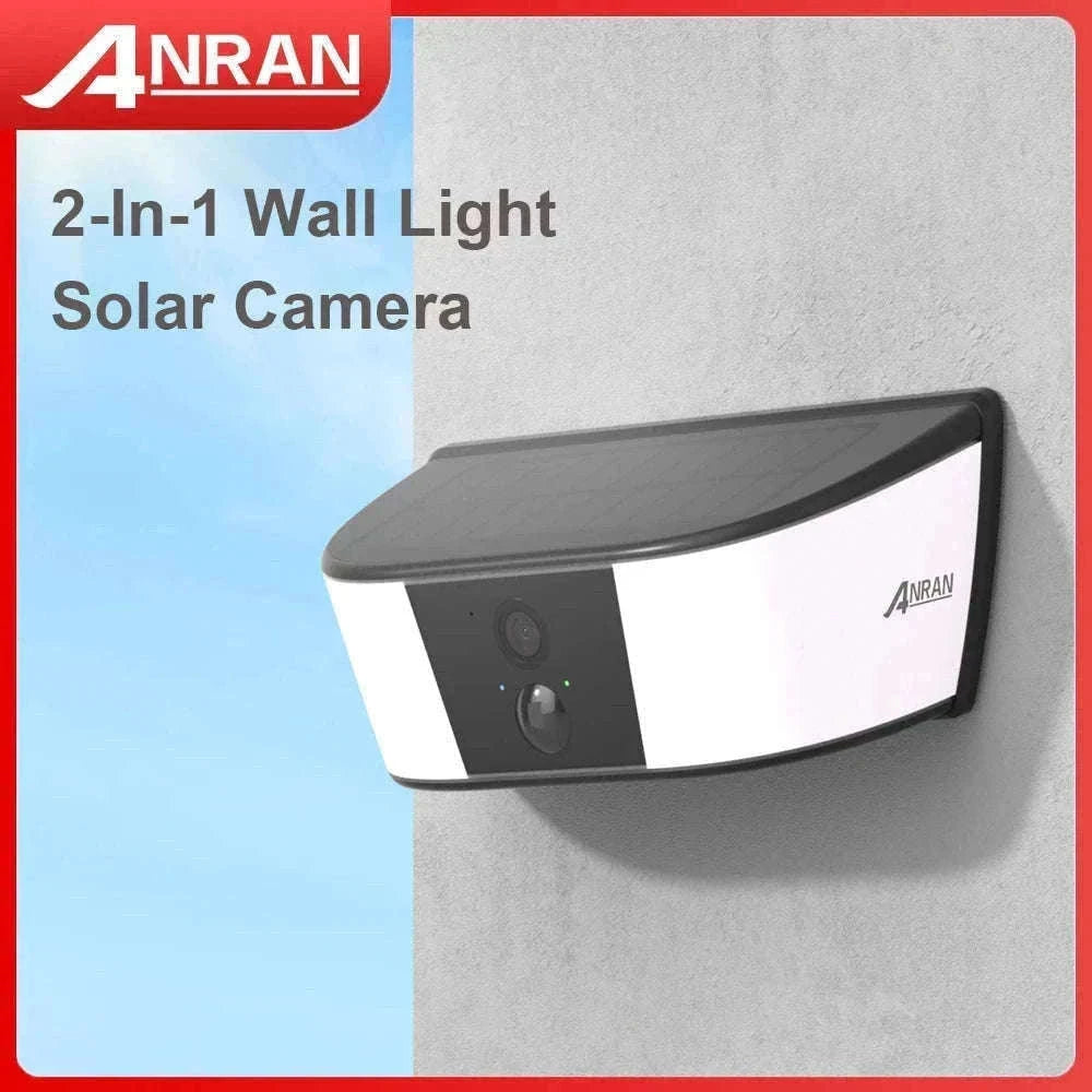 ANRAN 2K Solar Camera Wall Light with Color Night Vision-2K Solar Camera / GERMANY