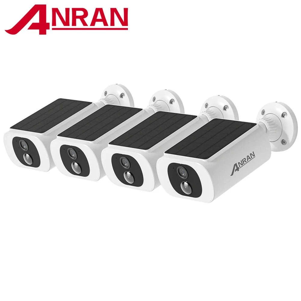 ANRAN 2K Solar Wireless Outdoor Security Camera 4-Pack-4pcs Cam ANRAN APP / spain