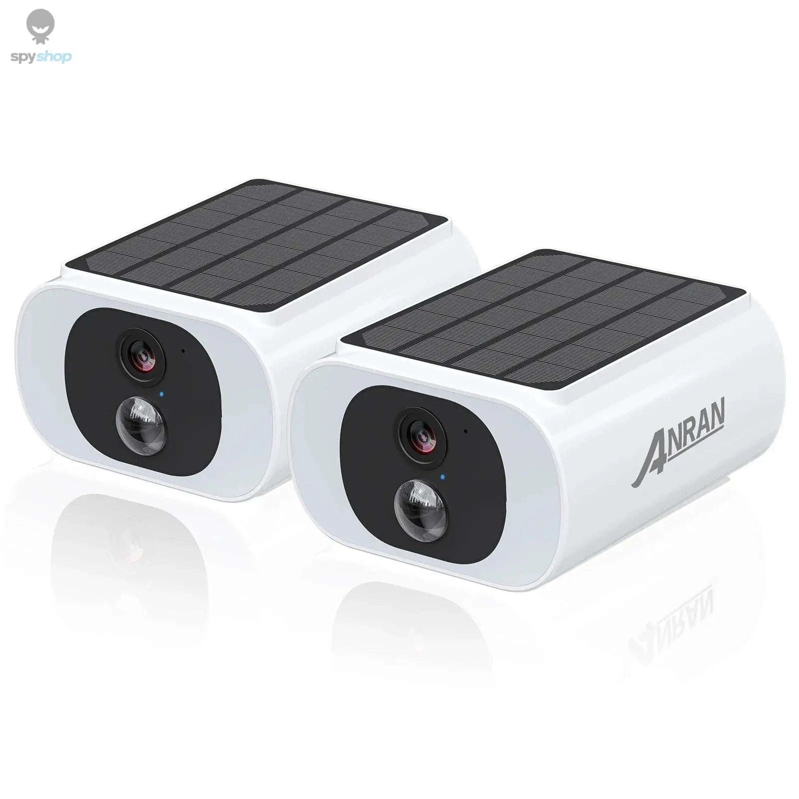ANRAN Solar WiFi Security Camera – 3MP Outdoor Protection with Smart Alerts-4pcs Cam ANRAN APP / GERMANY