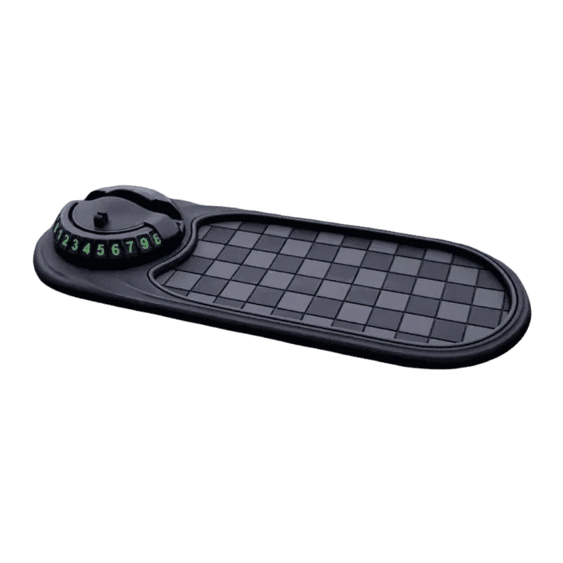 Anti-Slip Car Dashboard Phone Holder-Black brown