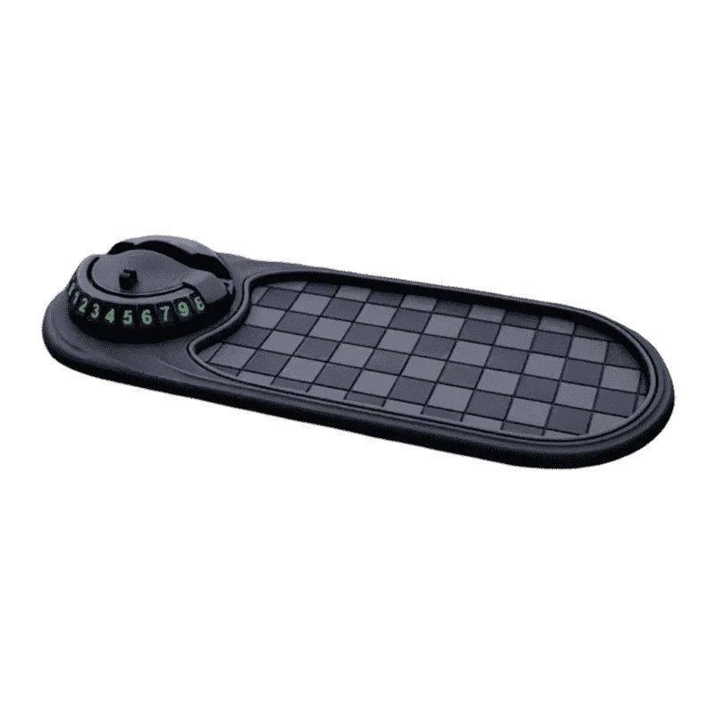 Anti-Slip Car Dashboard Phone Holder-Black brown