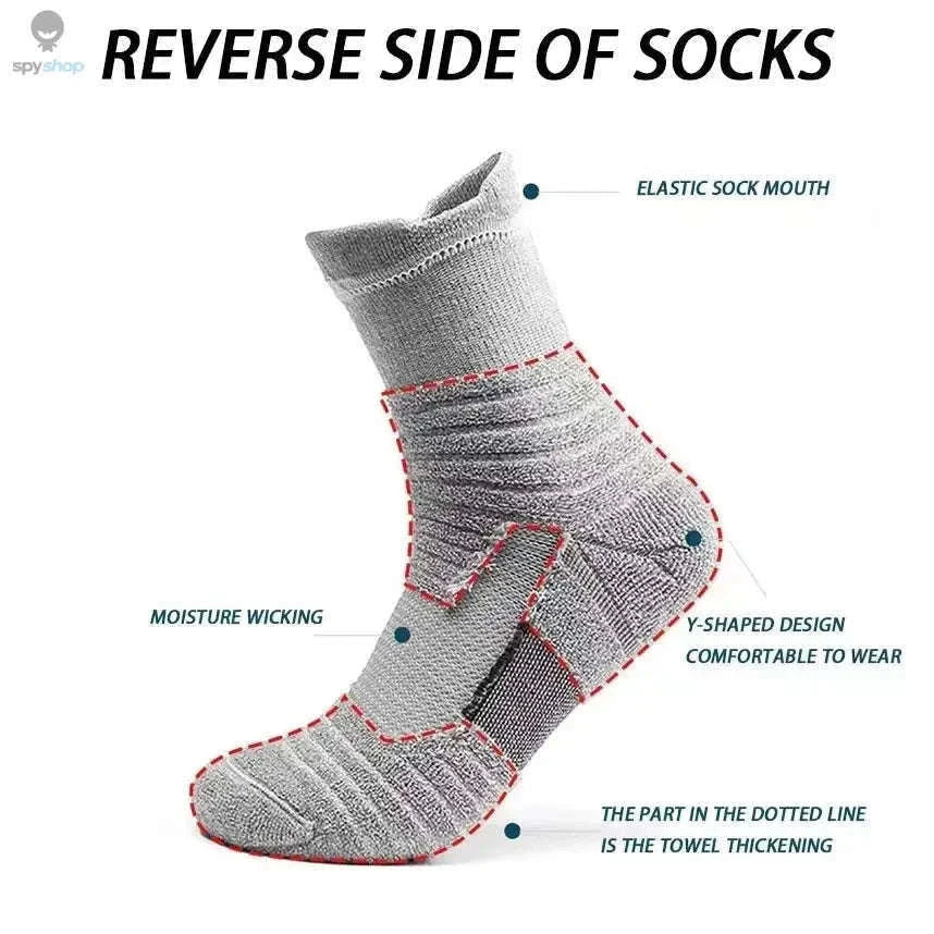Anti-Slip Football Socks with Secure Grip and Breathable Comfort-3pairs-short-black / EU39-45