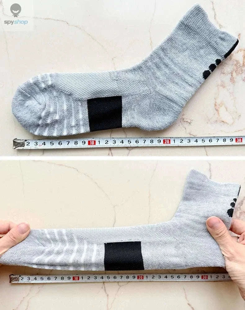 Anti-Slip Football Socks with Secure Grip and Breathable Comfort-3pairs-short-black / EU39-45