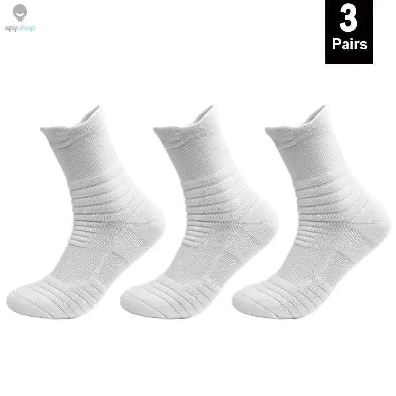 Anti-Slip Football Socks with Secure Grip and Breathable Comfort-3pairs-short-black / EU39-45