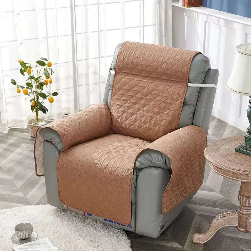 Anti-Slip Quilted Recliner Chair Cover for Extra Comfort-A1 Sofa Mat / 1 Seat