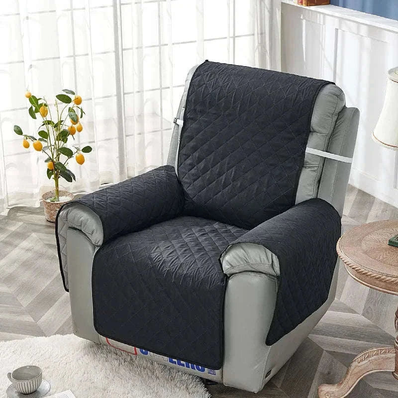 Anti-Slip Quilted Recliner Chair Cover for Extra Comfort-A1 Sofa Mat / 1 Seat