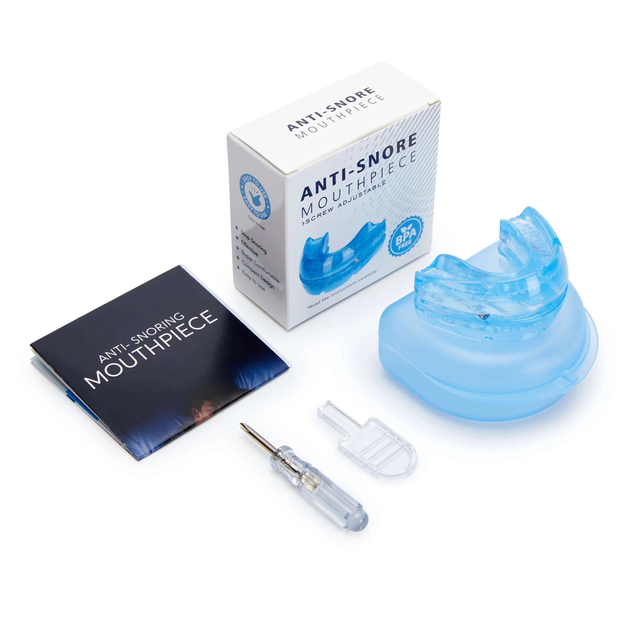 Anti Snore Bruxism Mouth Guard-Pink