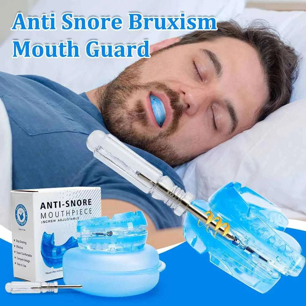 Anti Snore Bruxism Mouth Guard-Pink