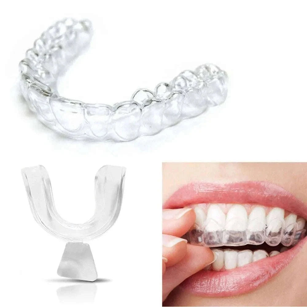 Anti Snoring Mouth Guard for Teeth Grinding Custom Fit Night Guard Set-2 PCS