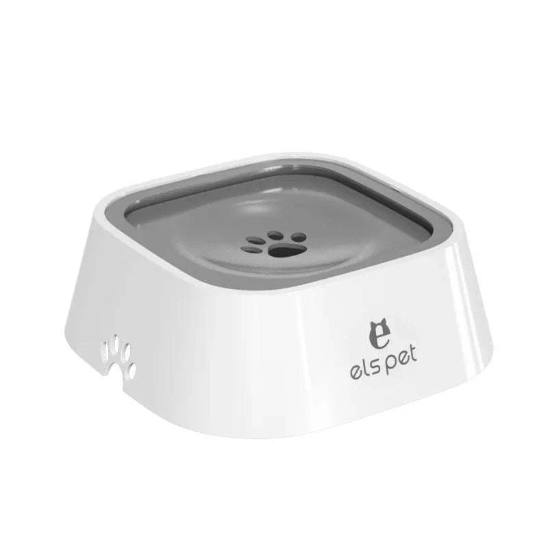 Anti Spill Dog Water Bowl-Grey