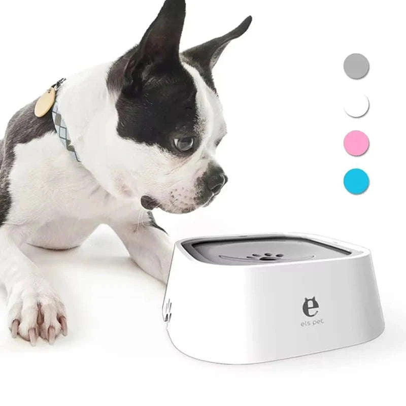 Anti Spill Dog Water Bowl-Grey