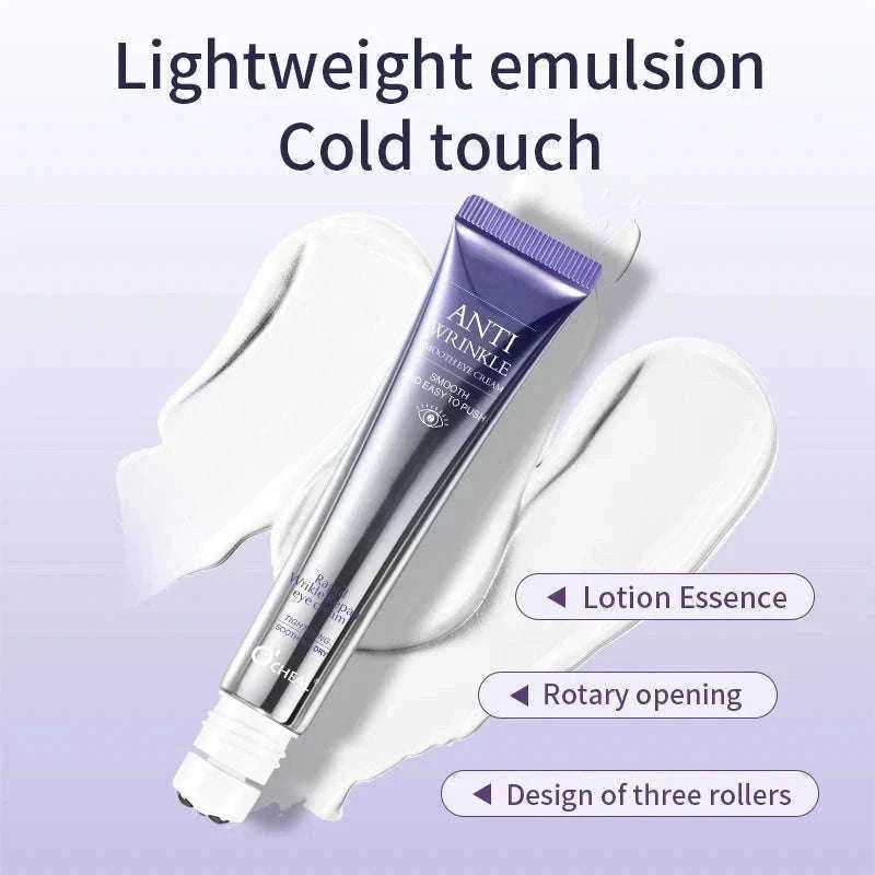 Anti Wrinkle Eye Cream Roller Massager for Under-Eye Care-Default Title