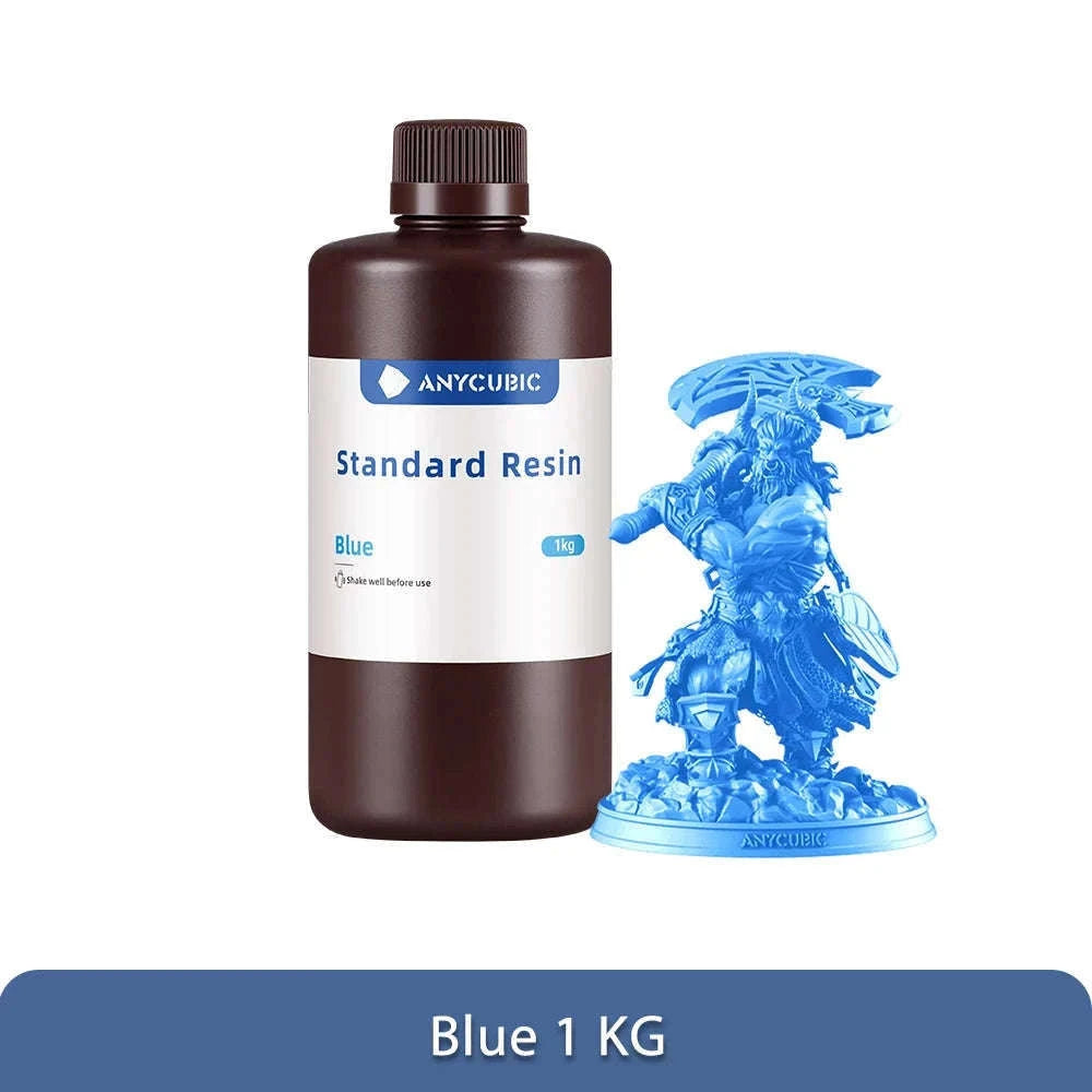 ANYCUBIC 405nm UV Resin for High-Precision 3D Printing-20kg HD Gray / UNITED KINGDOM