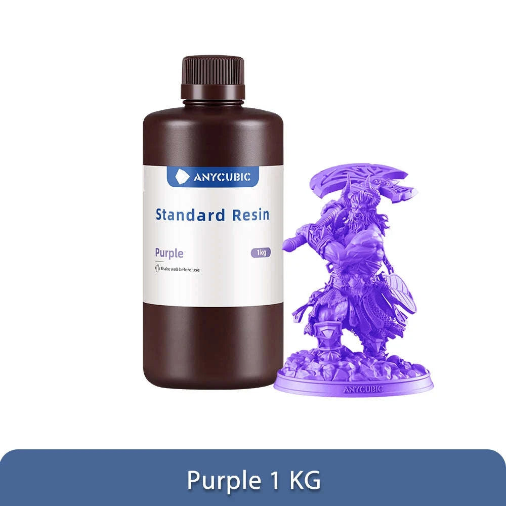 ANYCUBIC 405nm UV Resin for High-Precision 3D Printing-20kg HD Gray / UNITED KINGDOM