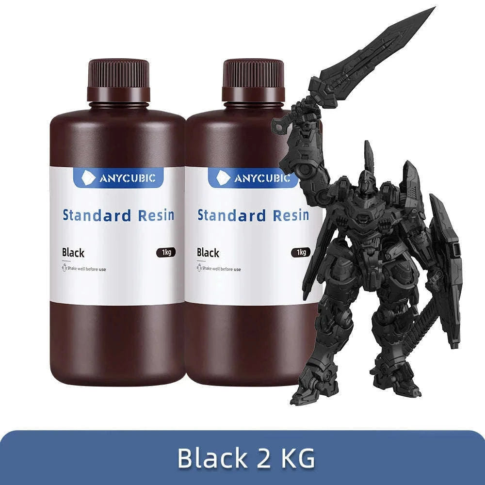 ANYCUBIC 405nm UV Resin for High-Precision 3D Printing-20kg HD Gray / UNITED KINGDOM