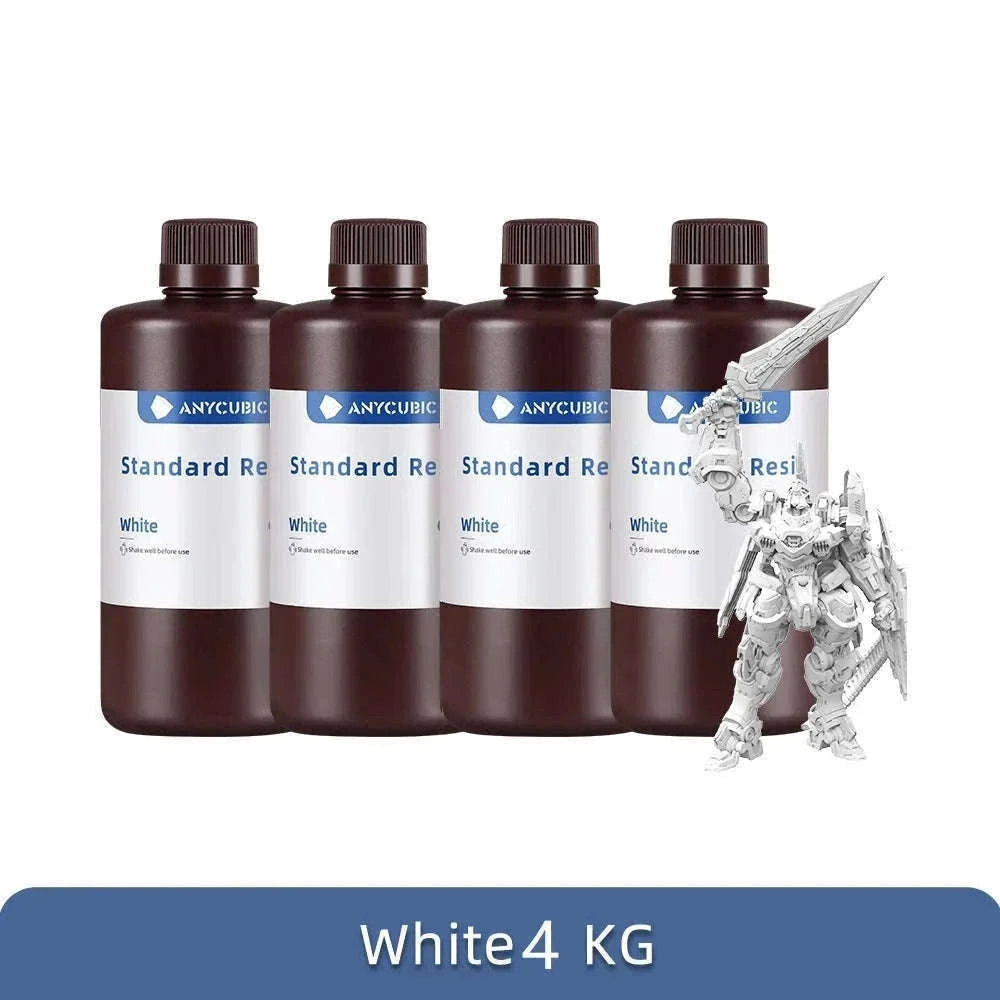 ANYCUBIC 405nm UV Resin for High-Precision 3D Printing-20kg HD Gray / UNITED KINGDOM
