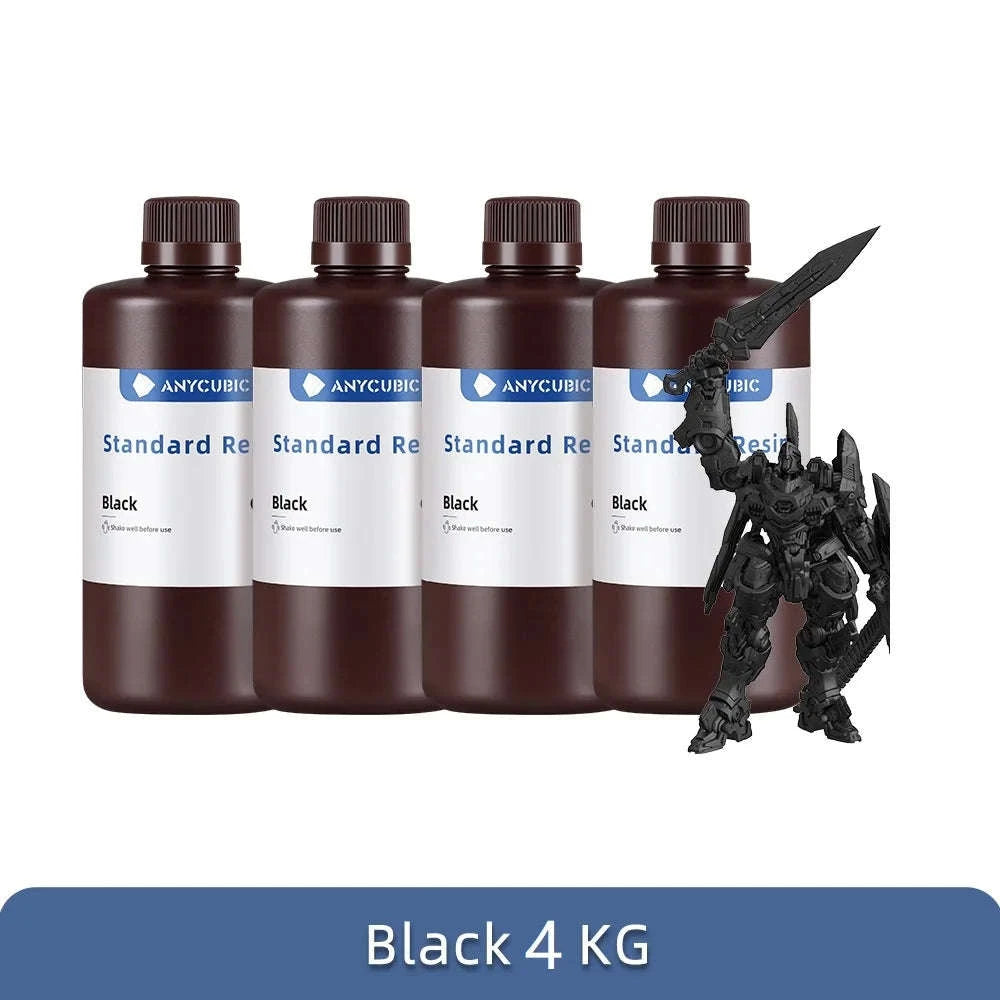 ANYCUBIC 405nm UV Resin for High-Precision 3D Printing-20kg HD Gray / UNITED KINGDOM